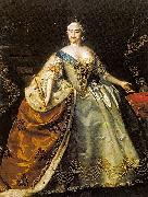 Louis Caravaque Portrait of Elizabeth of Russia France oil painting artist